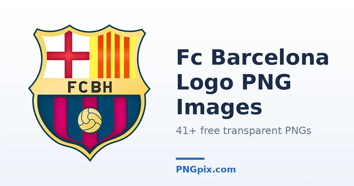 Fc Barcelona Logo PNG images