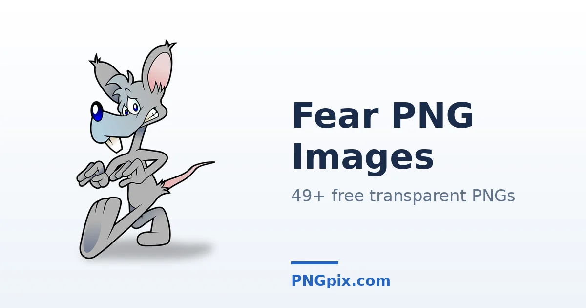 Fear PNG images