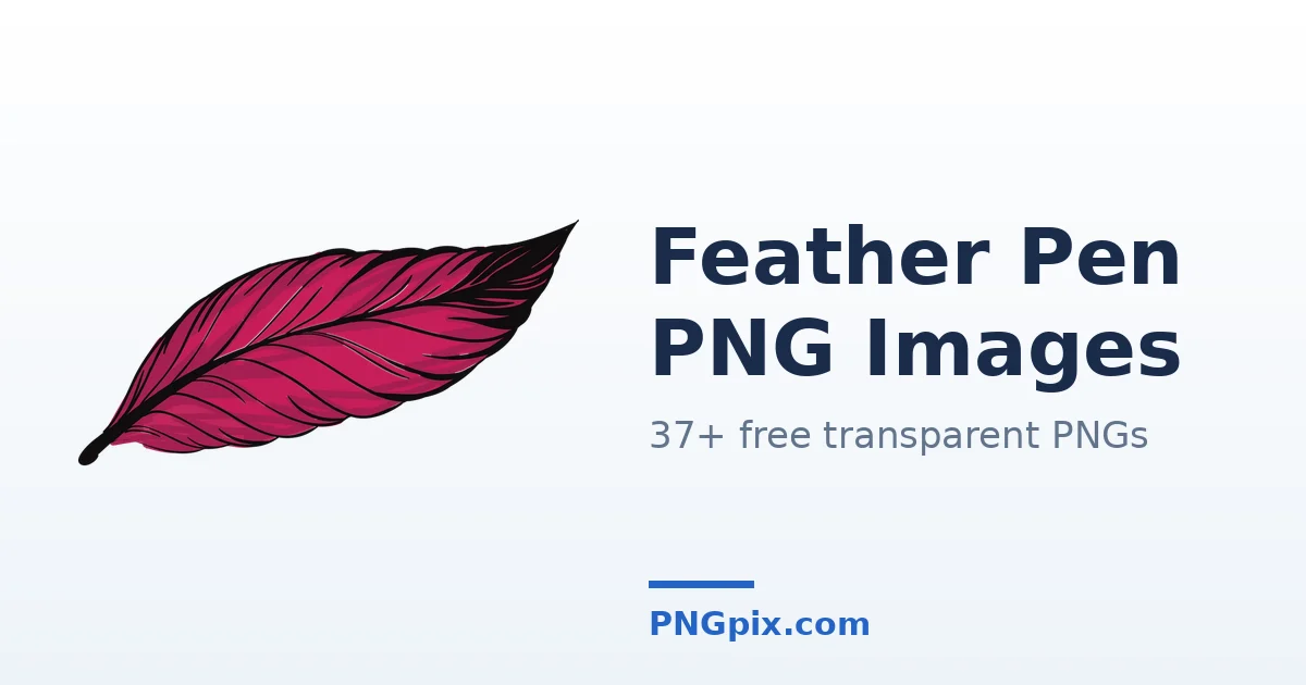 Feather Pen PNG images