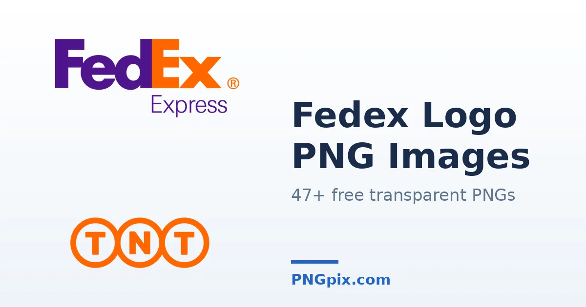 Fedex Logo PNG images