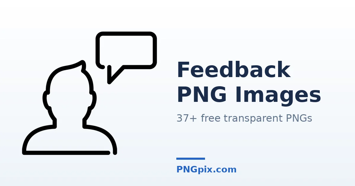 Feedback PNG images