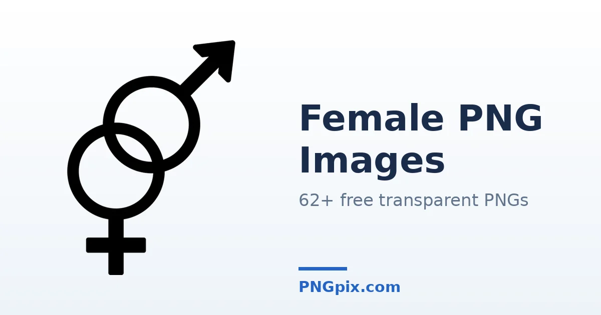 Female PNG images