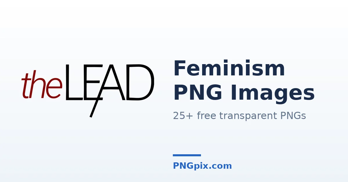 Feminism PNG images