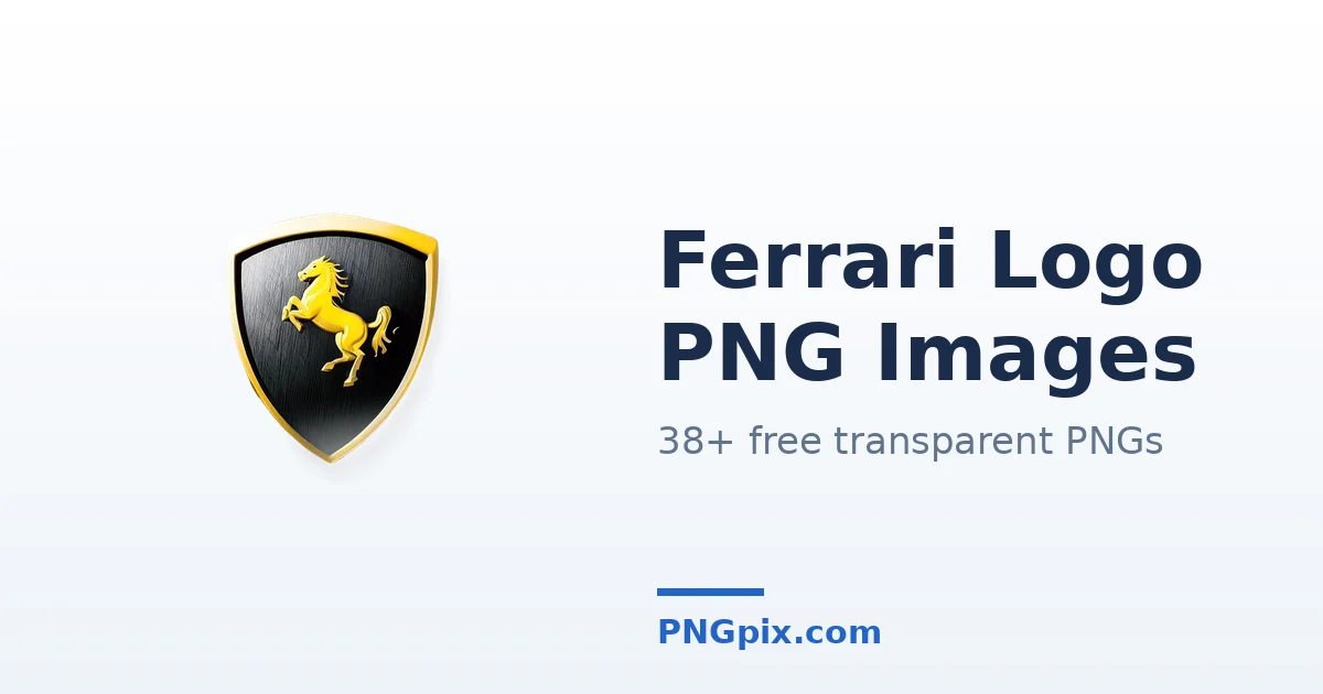 Ferrari Logo PNG images