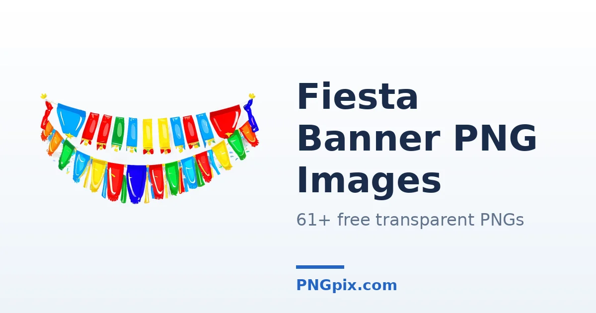 Fiesta Banner PNG images