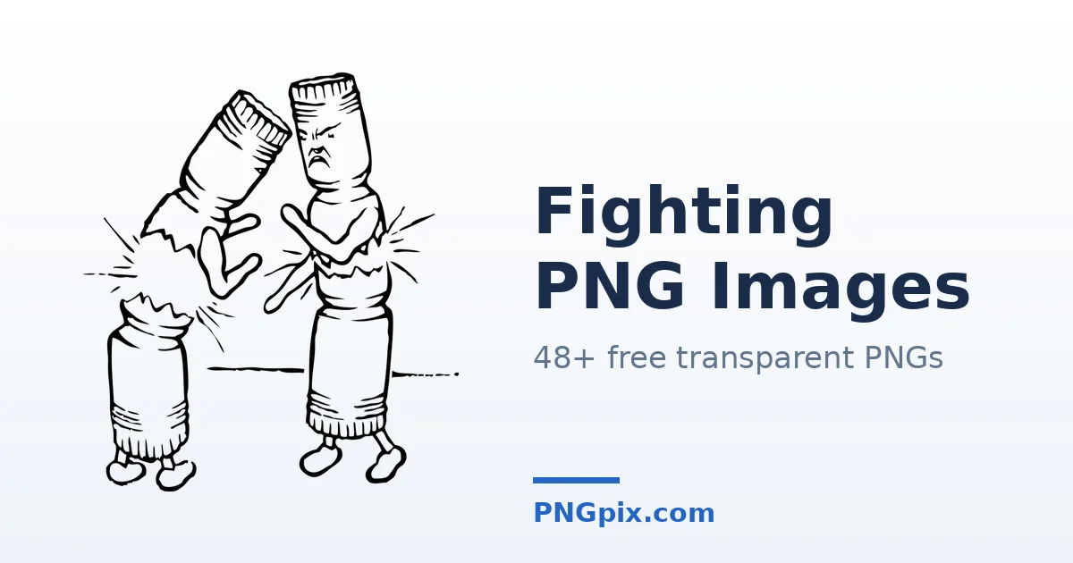 Fighting PNG images