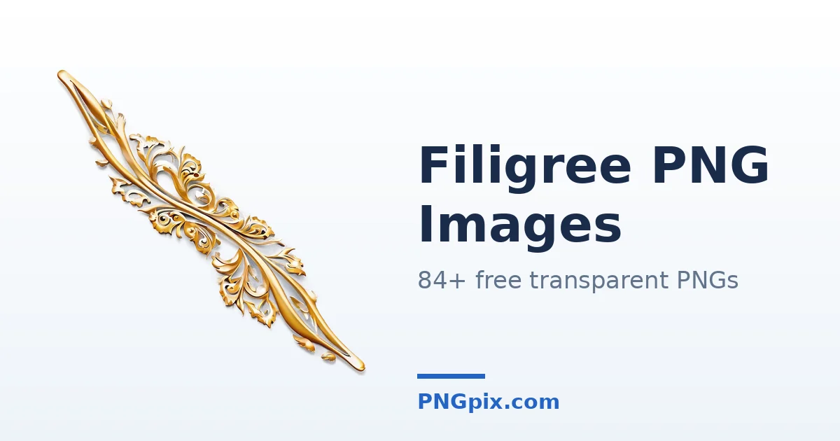 Filigree PNG images