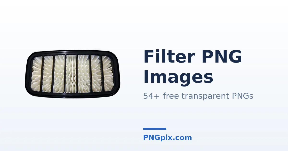 Filter PNG images