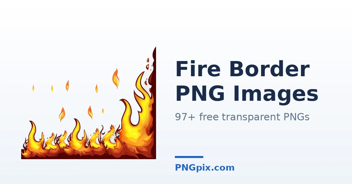 Fire Border PNG images