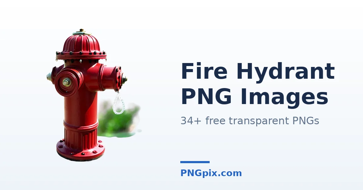 Fire Hydrant PNG images
