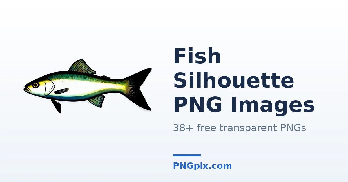 Fish Silhouette PNG images