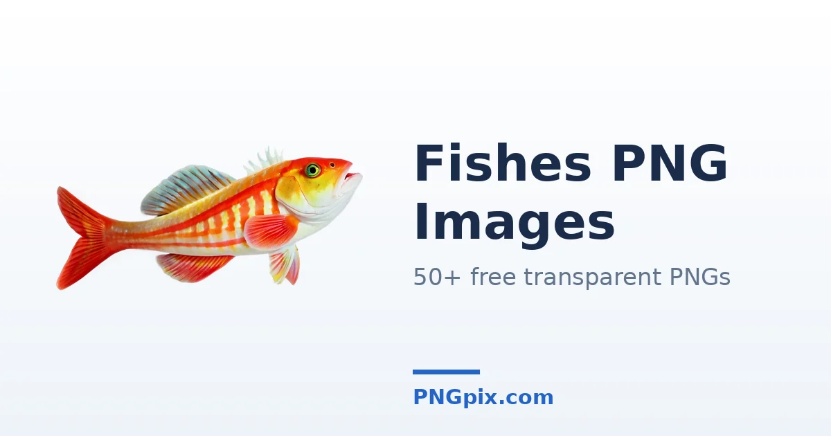 Fishes PNG images