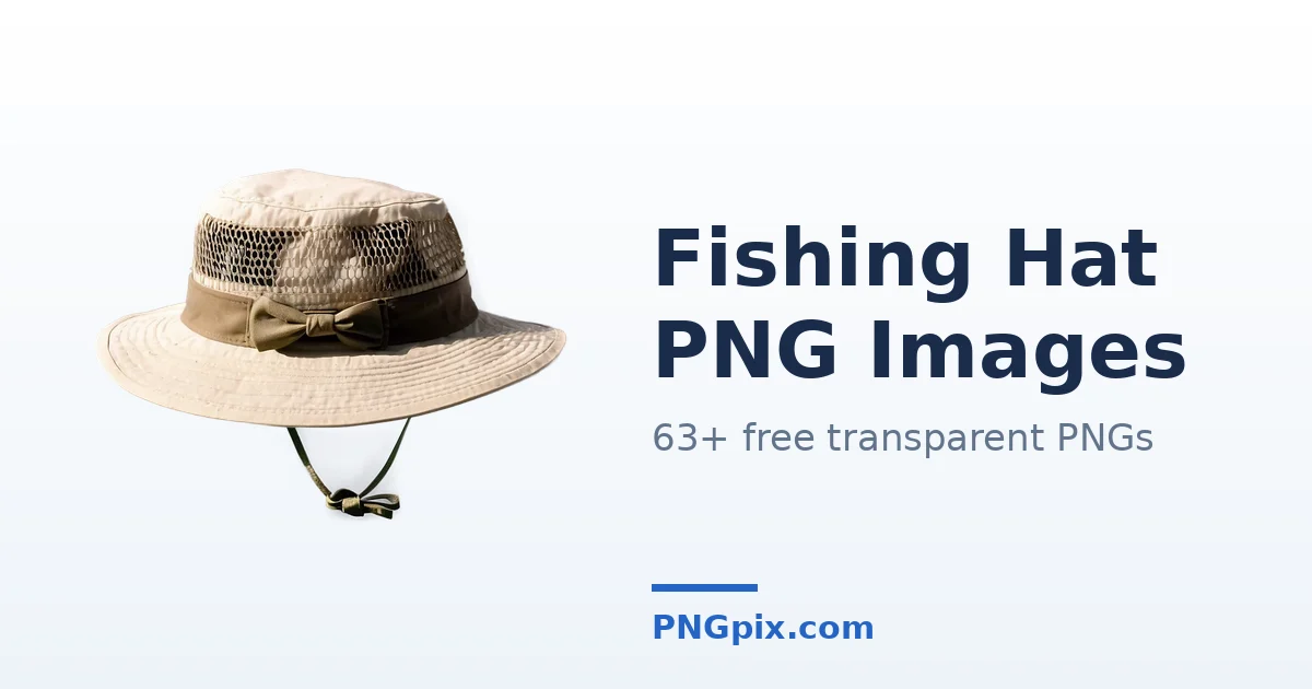 Fishing Hat PNG images