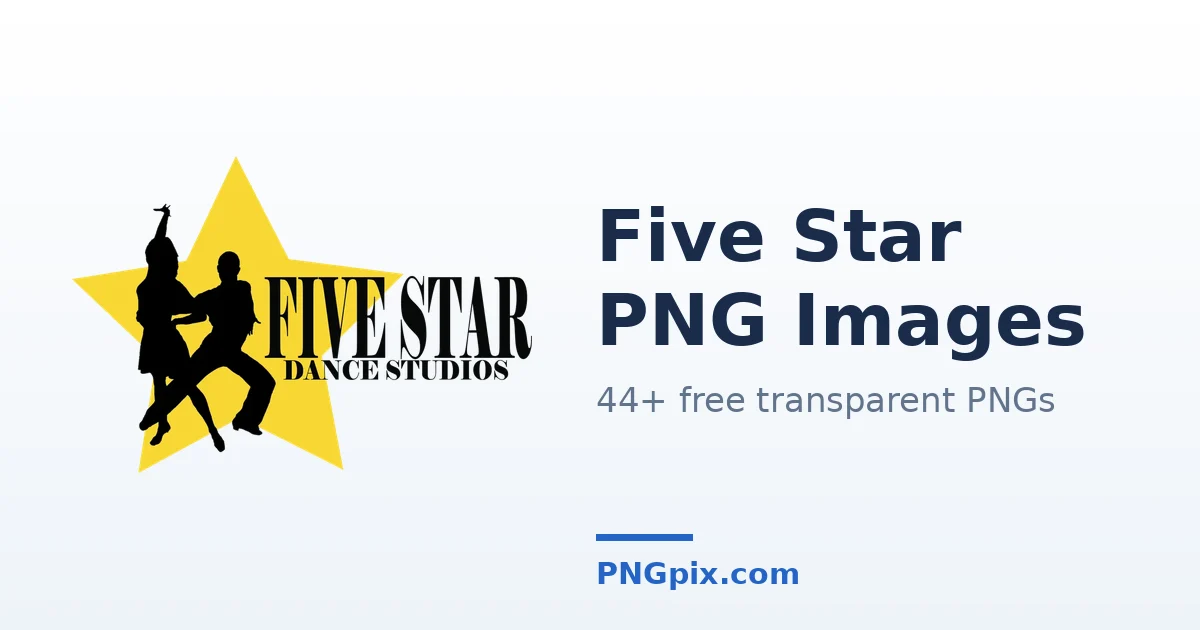 Five Star PNG images