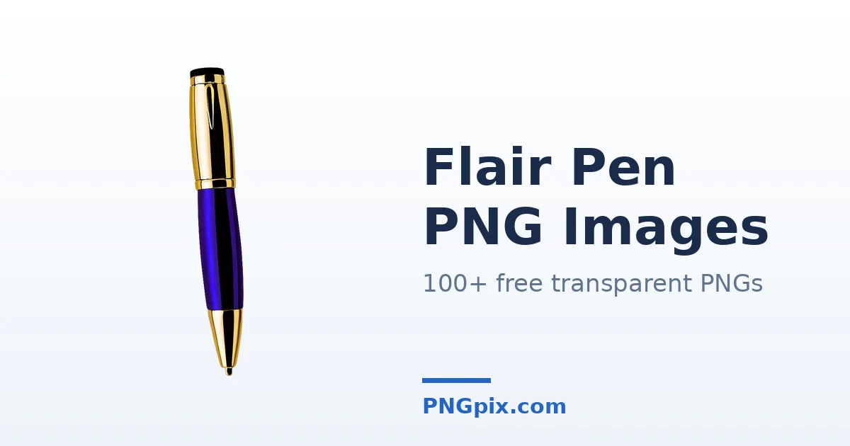 Flair Pen PNG images