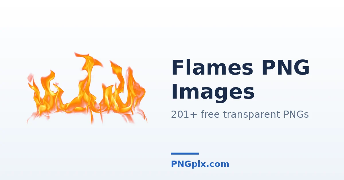 Flames PNG images