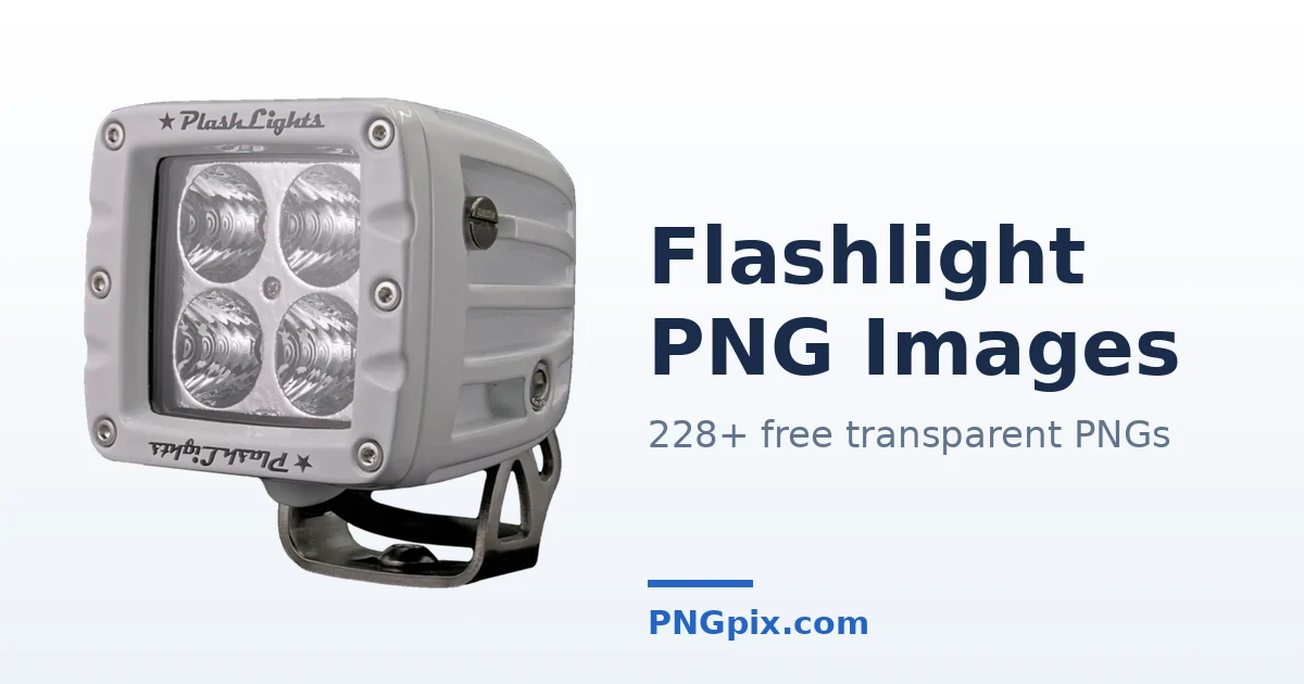 Flashlight PNG images