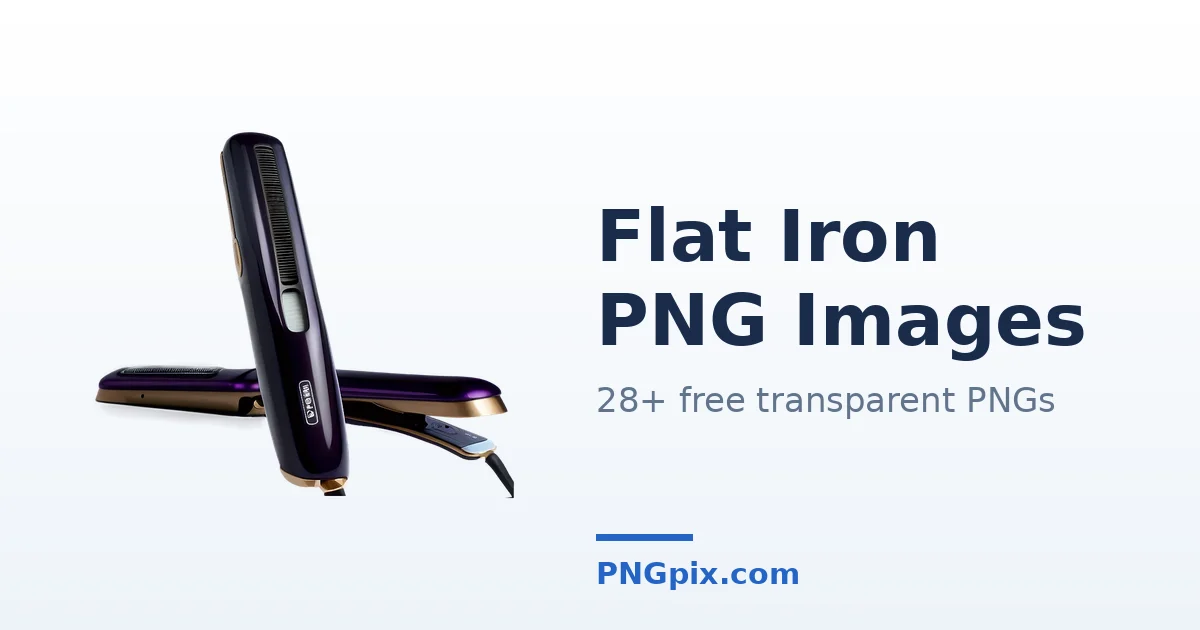 Flat Iron PNG images