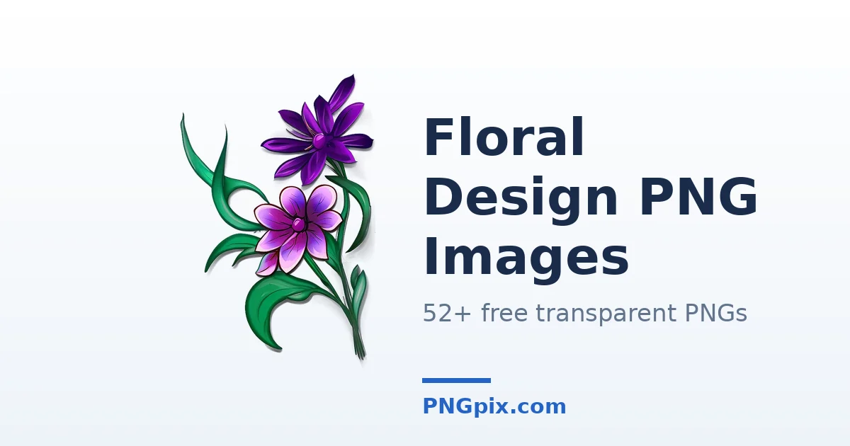 Floral Design PNG images