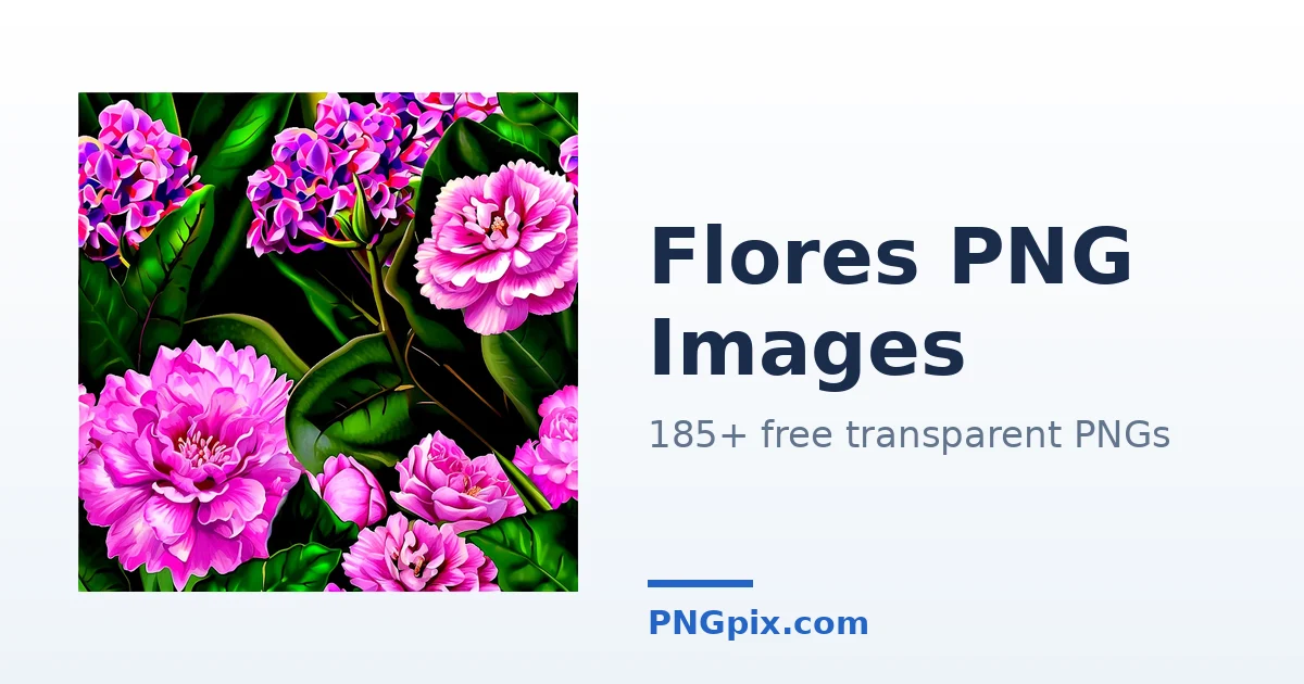 Flores PNG images