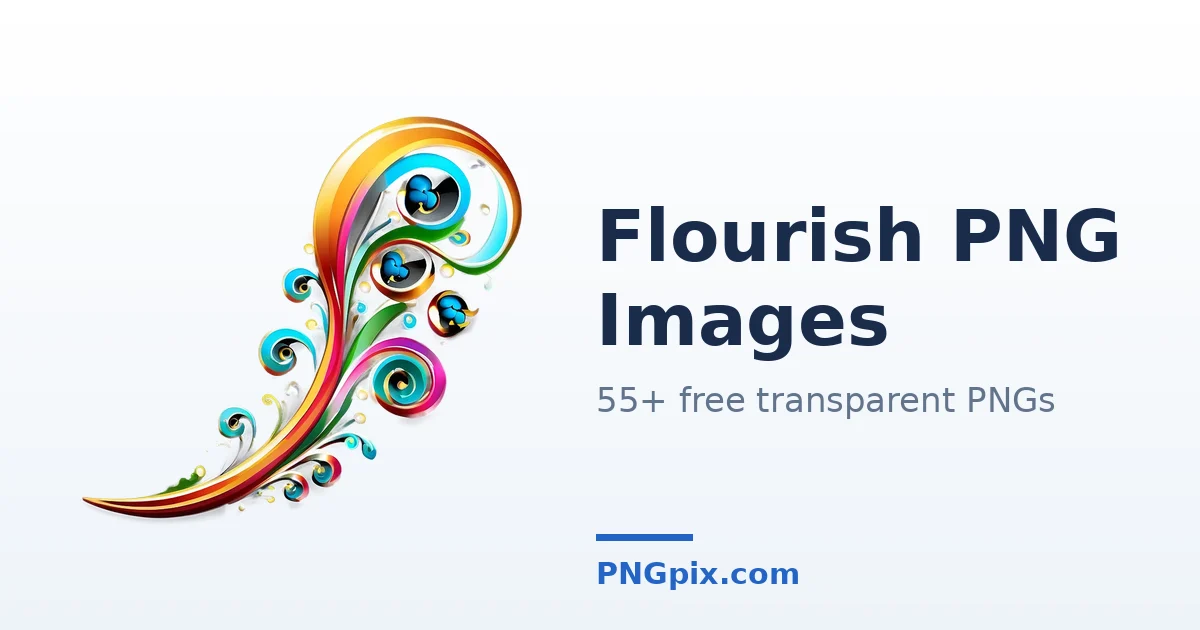Flourish PNG images