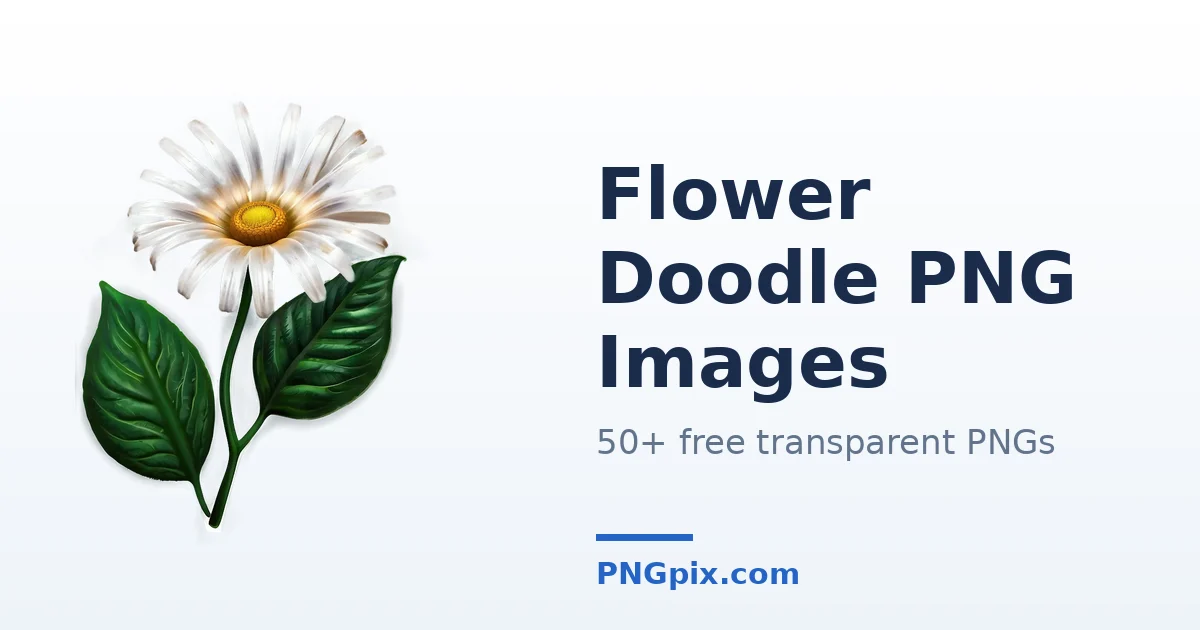 Flower Doodle PNG images
