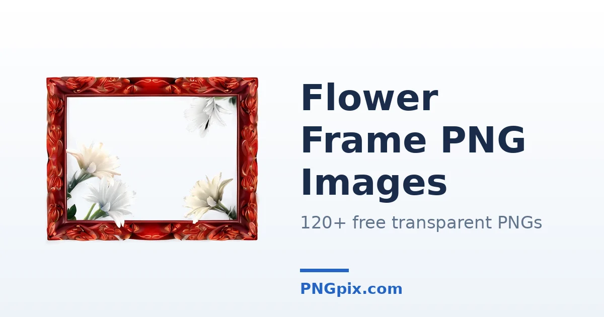 Flower Frame PNG images