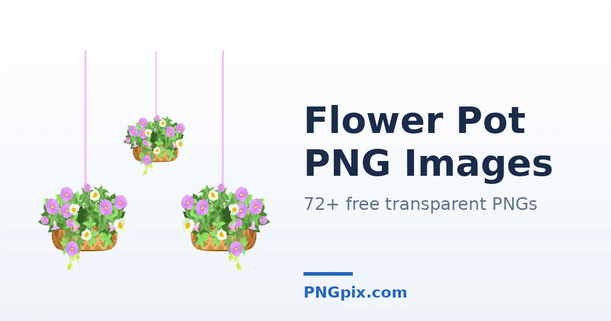 Flower Pot PNG images