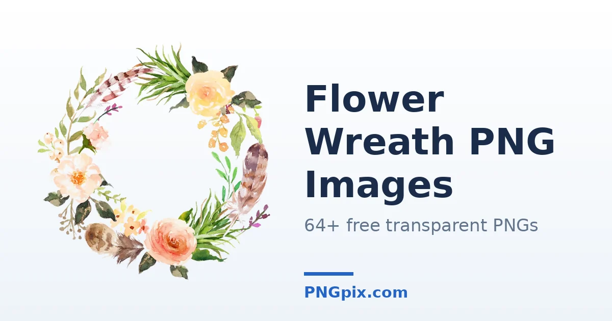 Flower Wreath PNG images
