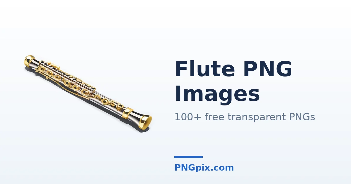 Flute PNG images