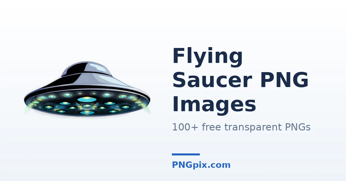 Flying Saucer PNG images