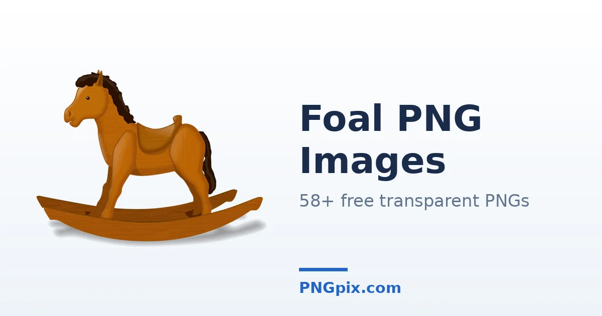 Foal PNG images