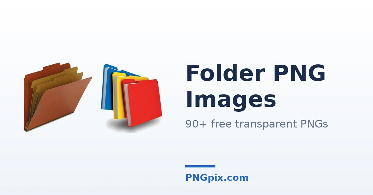 Folder PNG images