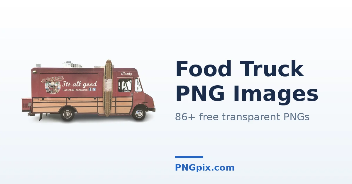 Food Truck PNG images