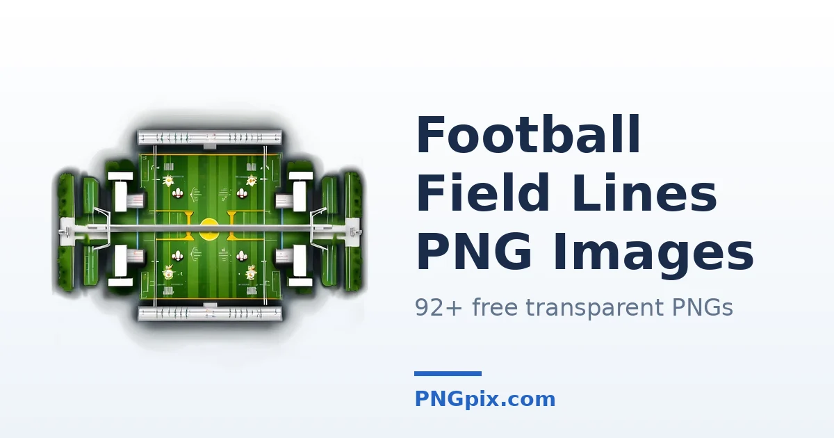 Football Field Lines PNG images