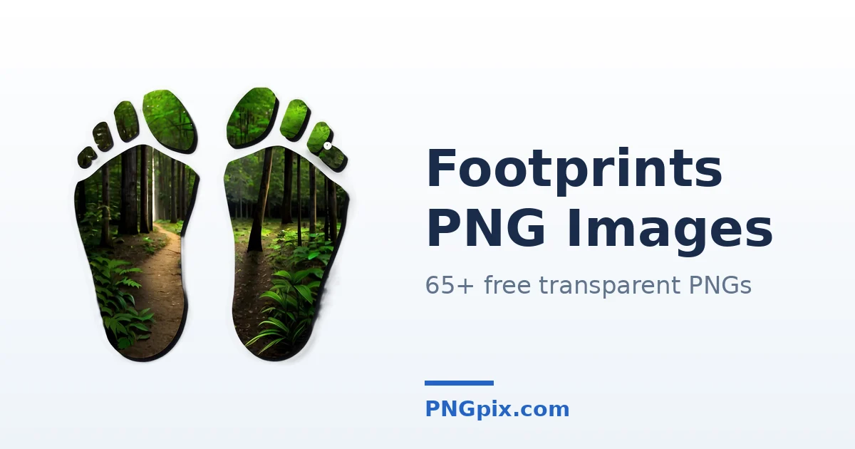 Footprints PNG images