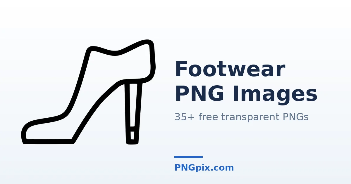 Footwear PNG images