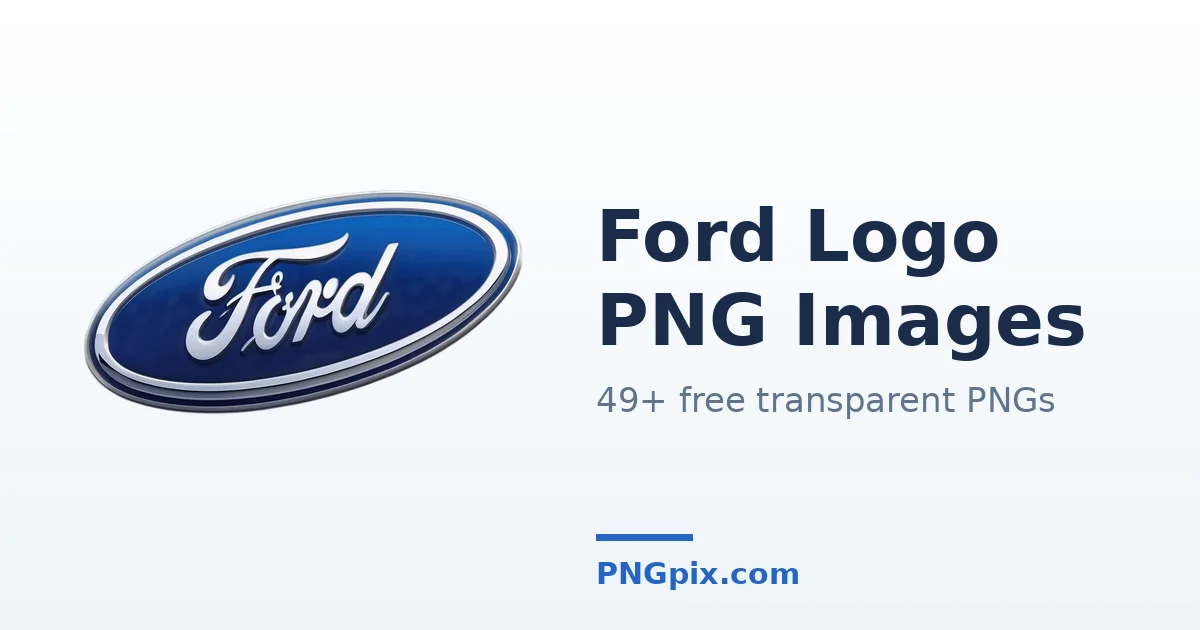 Ford Logo PNG images