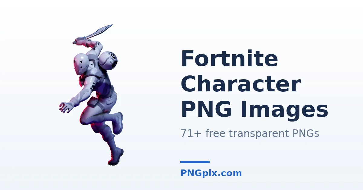 Fortnite Character PNG images