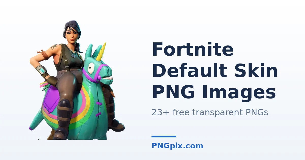 Fortnite Default Skin PNG images
