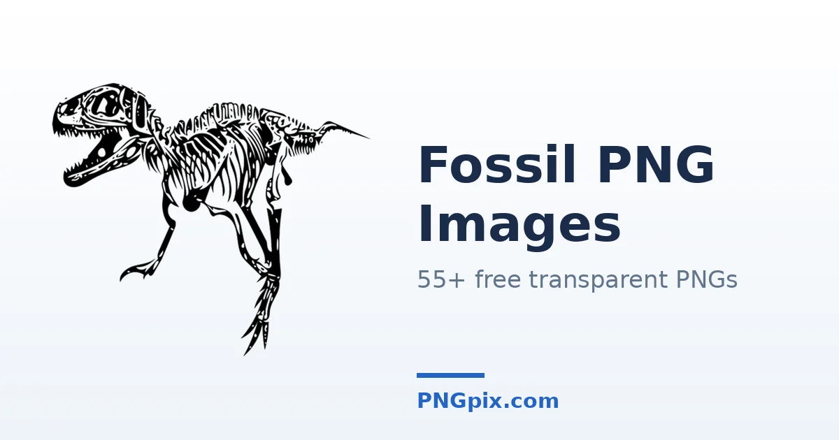 Fossil PNG images