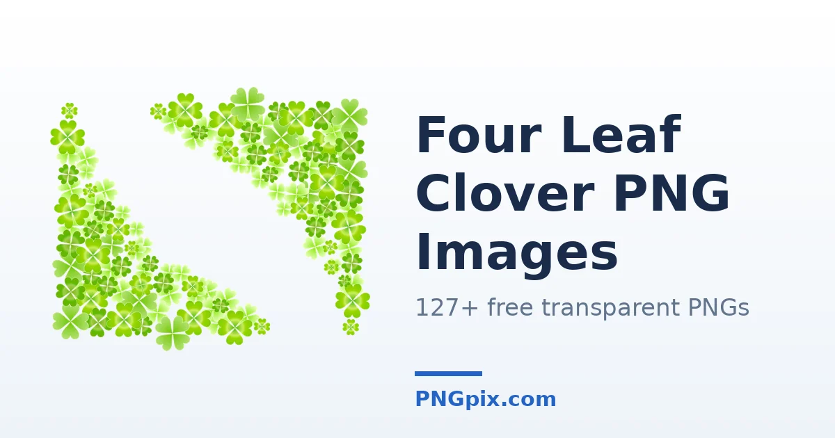 Four Leaf Clover PNG images