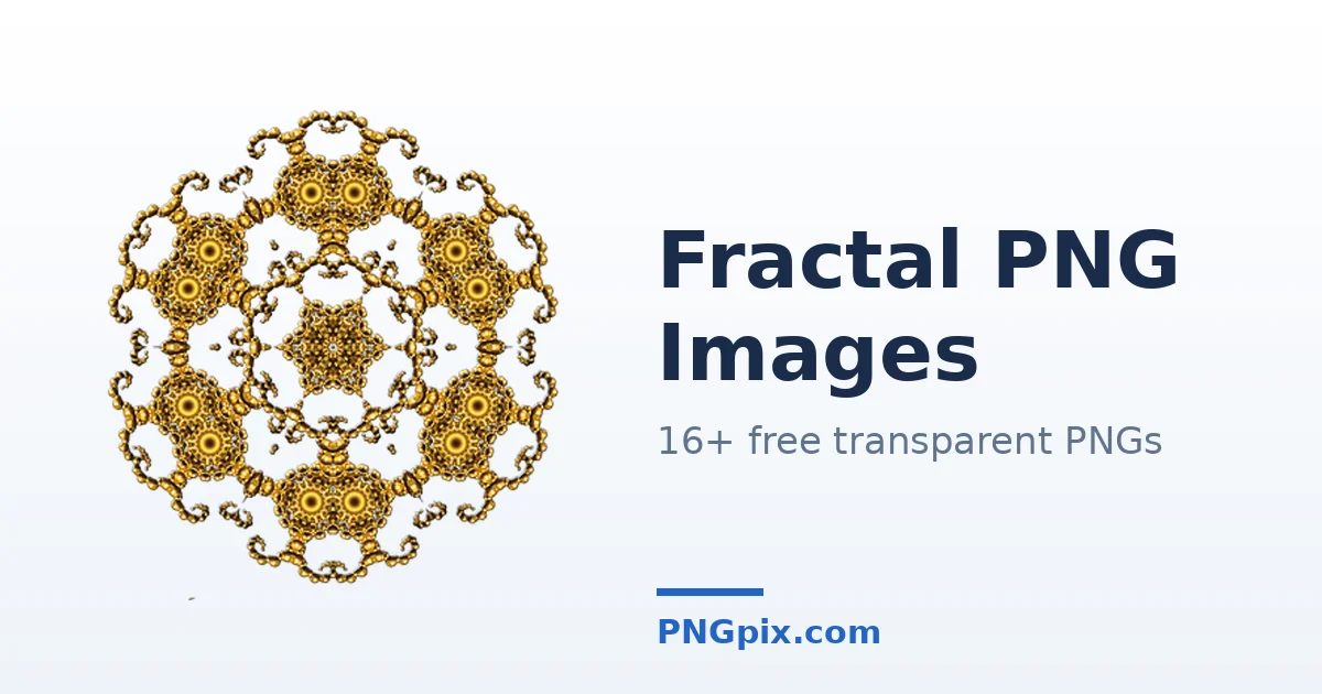 Fractal PNG images