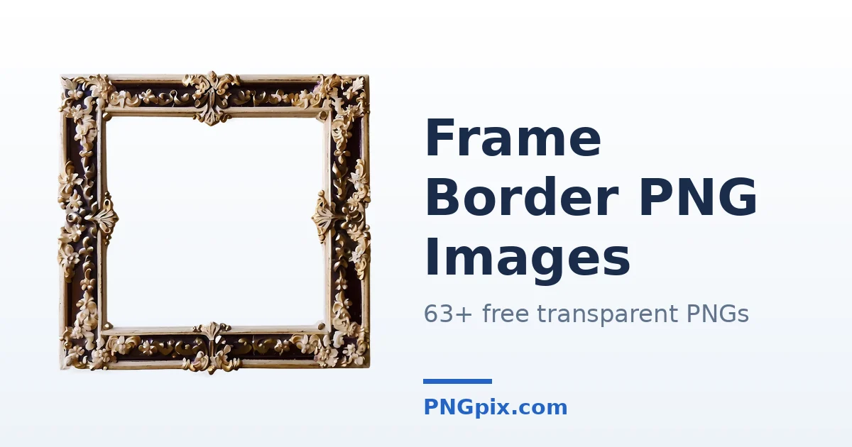 Frame Border PNG images