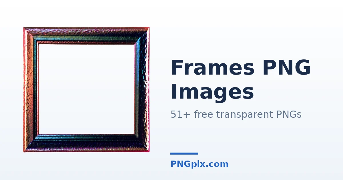 Frames PNG images