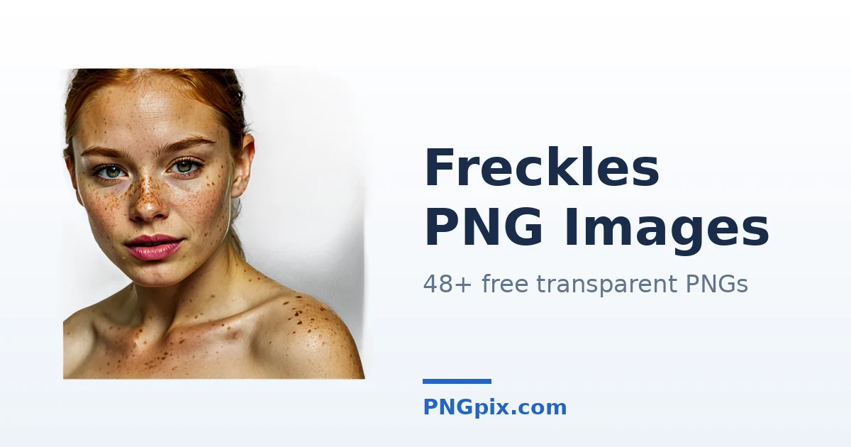 Freckles PNG images