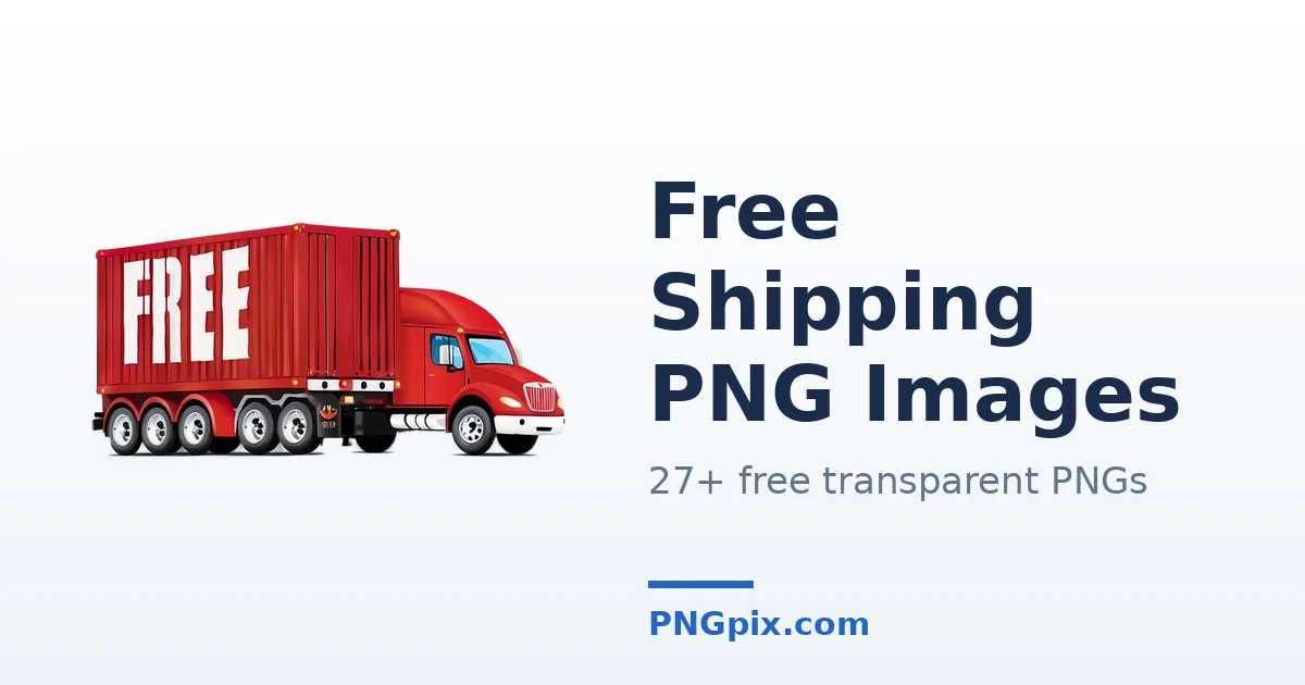 Free Shipping PNG images