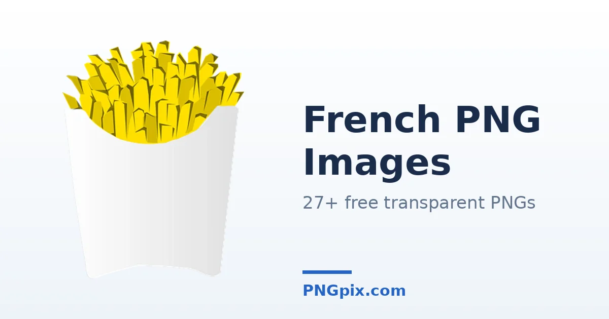 French PNG images