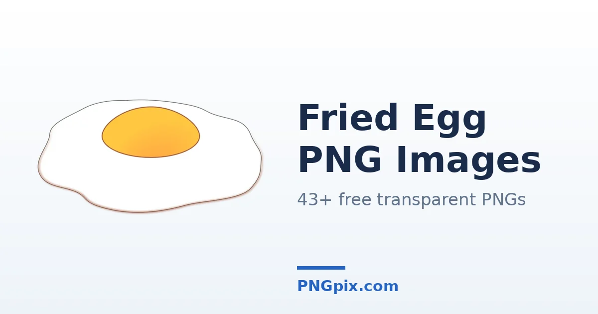 Fried Egg PNG images