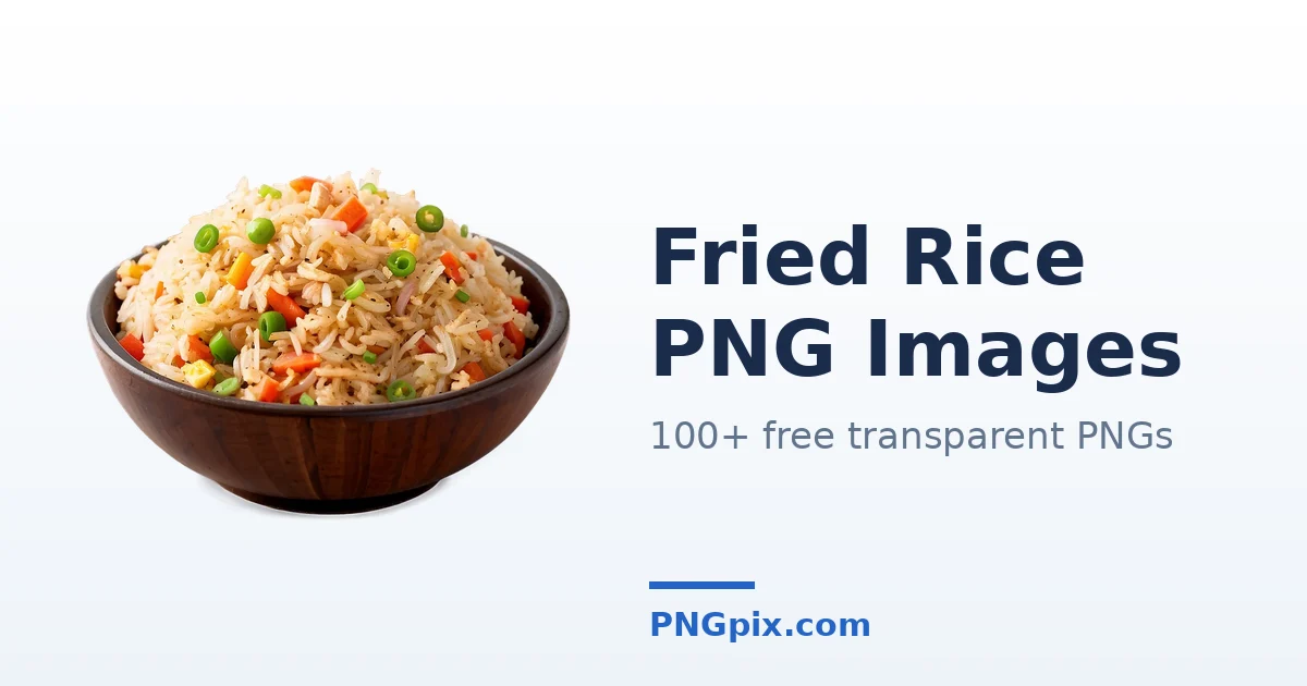 Fried Rice PNG images